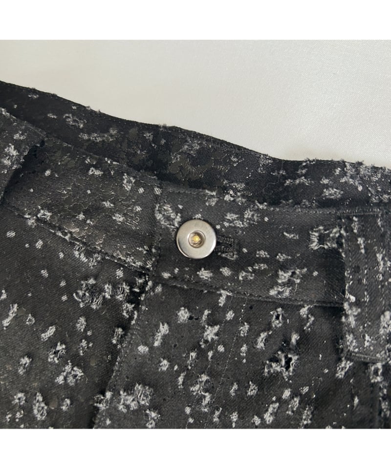 パンツ NAM HORN DENIM HAKU GALACTIC BLACK 1 NAM HORN DENIM 