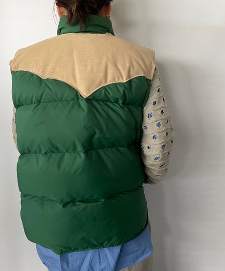 80s Woolrich down vest L