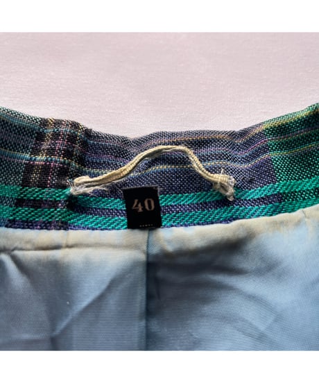 80s Vintage "YESSICA" Plaid Jacket