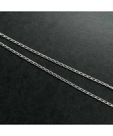 DEAD STOCK Vintage Italy 925 tiny chain necklace Azuki 14