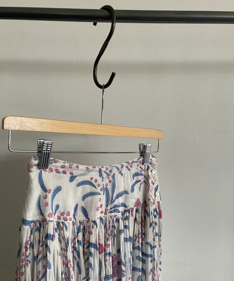 70s Indian cotton skirt