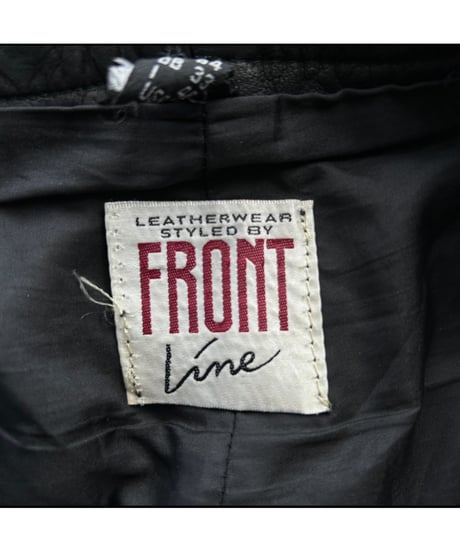 Europe Vintage Leather Pants
