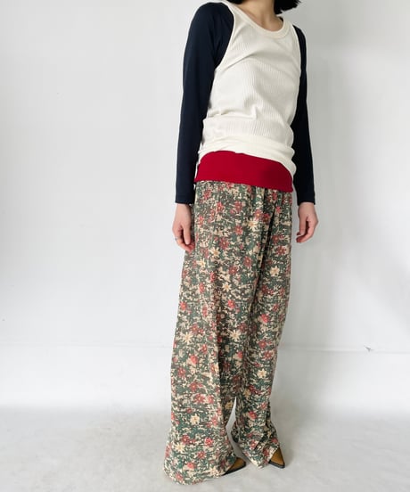 NAM ”Waist Wrap Camo Mesh Digital Aloha Pants” desert