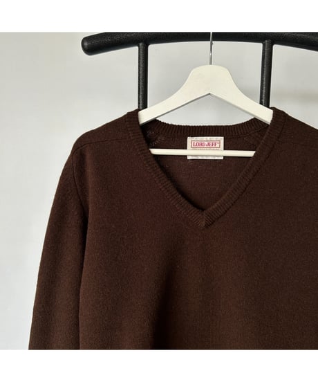 70s V-neck Knit