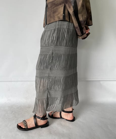 DEAD STOCK  MADE IN USA  gather skirt