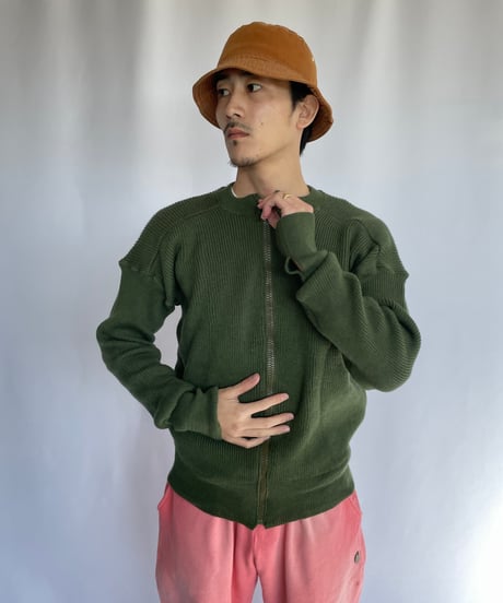 Swedish Army Zip up Cardigan