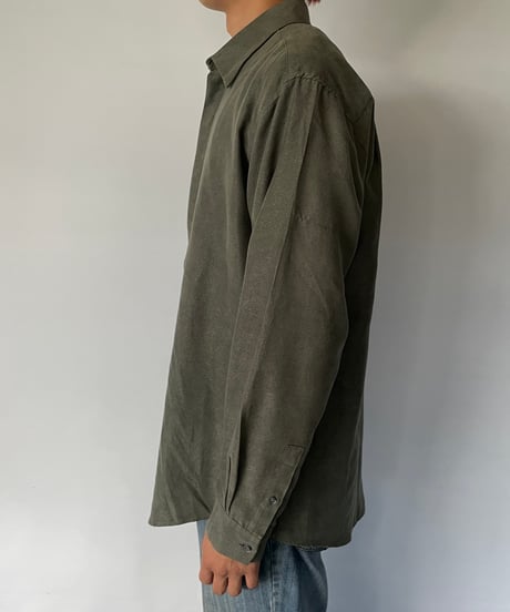 Faux Suede L/S Shirt