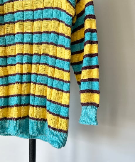Multi Border Knit