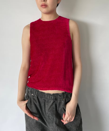 Flocking Sleeveless
