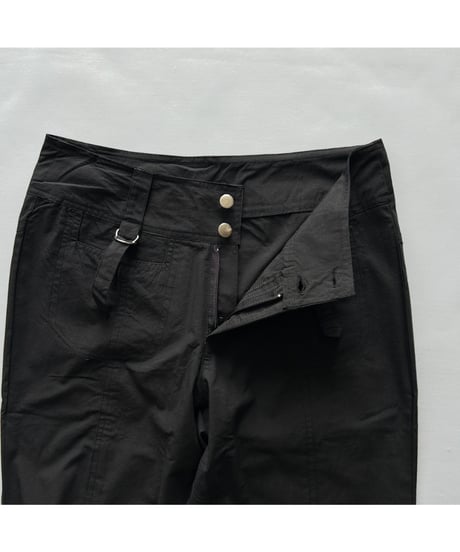 Europe Belted Hem Pants