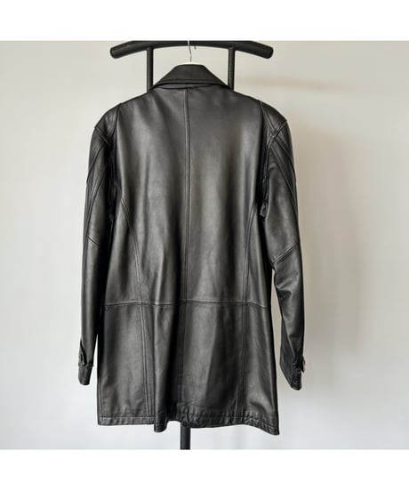 Vintage Leather Car Coat
