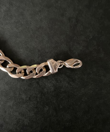 80s Europe vintage sterling silver  bracelet　made in Italy