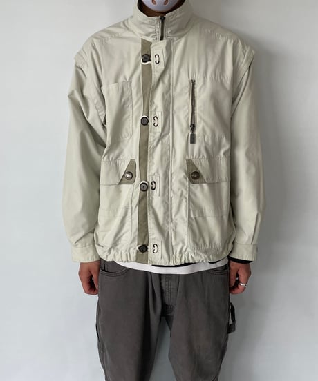 90s 2Way Multi Pocket Jacket