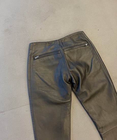 DEAD STOCK 90-00s leather pants XS