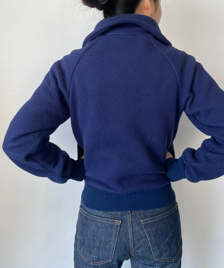 80s patagonia fleece / navy