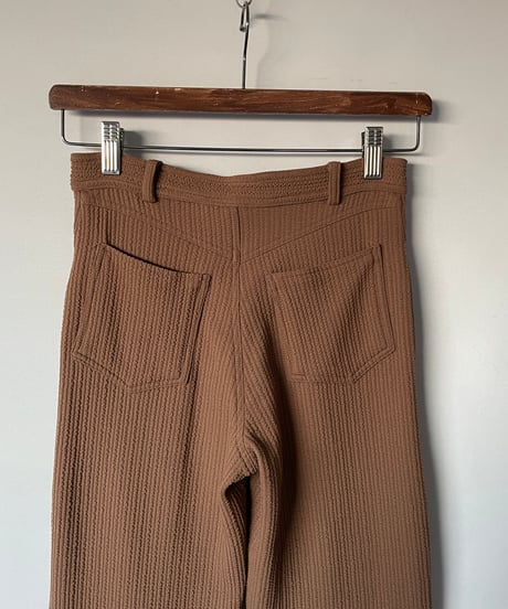 MADE IN ITALY ribbed pants