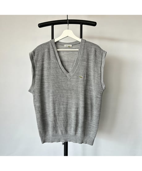 70s LACOSTE V-neck Vest