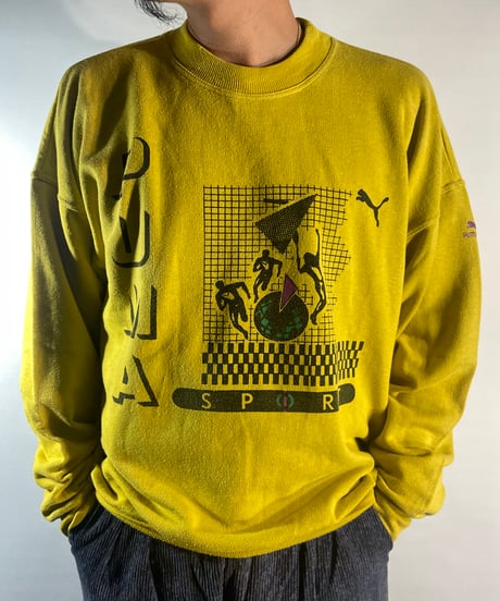 80-90s PUMA Sweat shirt