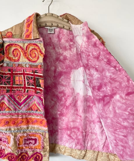 90s mixed materials jacket