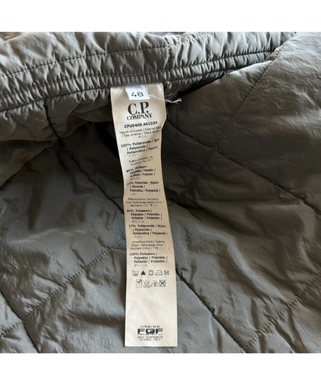 12~13s C.P. Company Urban Protection Grey Nylon Metal Jacket Liner