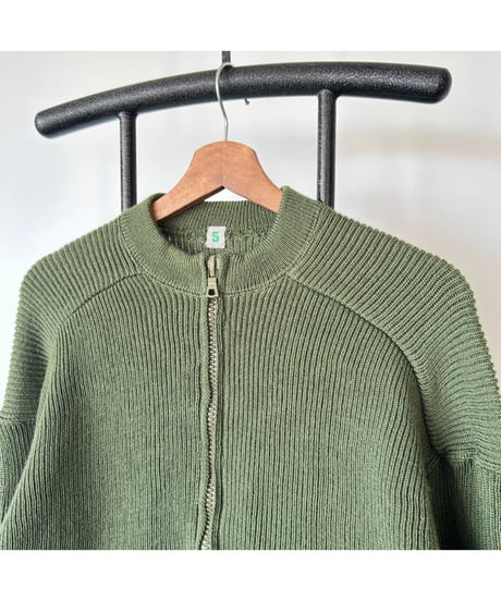 Swedish Army Zip up Cardigan