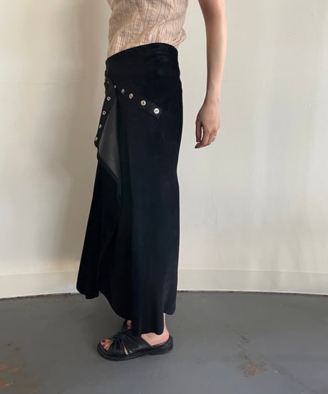 leather skirt