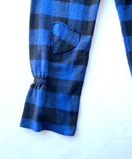 NAM "BELLOWS HEAVY FLANNEL SHIRT & PANTS" (BLUE/HEART)