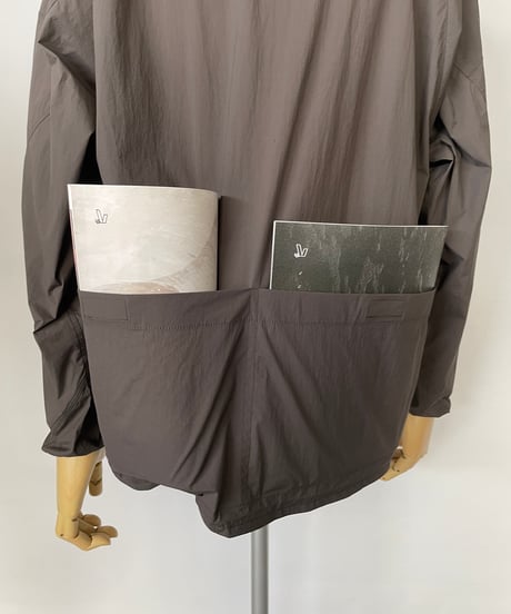 rajabrooke WIND BREAKER JACKET "CHARCOAL"