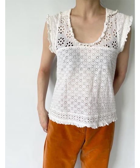 embroidery lace tops