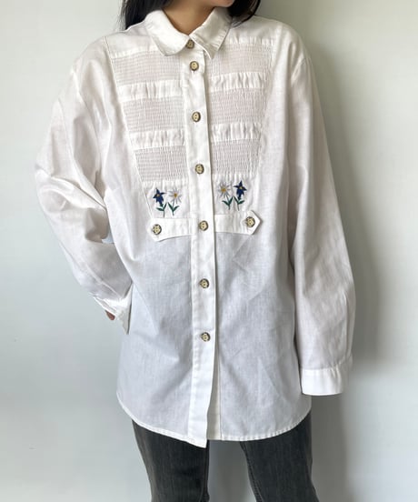 Vintage Embroidery Shirts