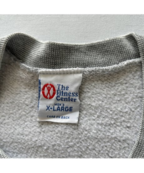 80s "The Fitness Center" Sweat Grey