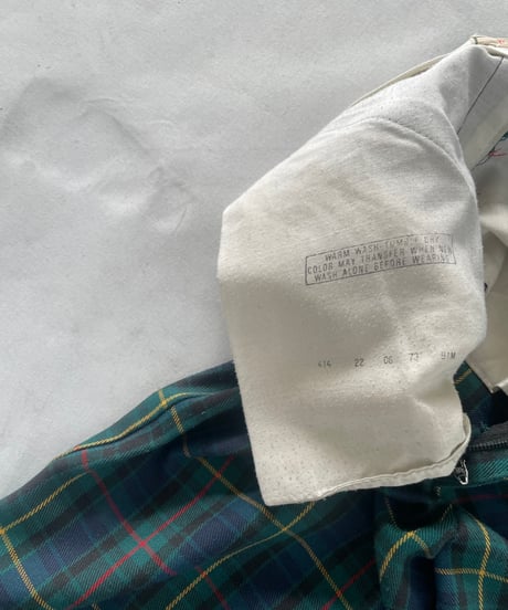 70s Levi's PANATELA plaid flare pants