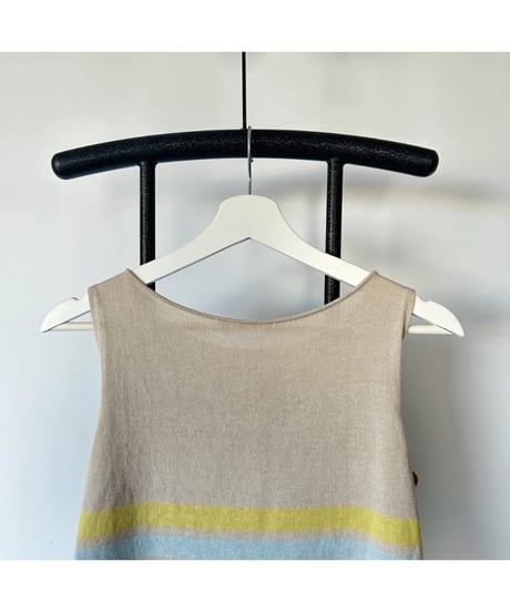MADE IN ITALY fringe knit tops