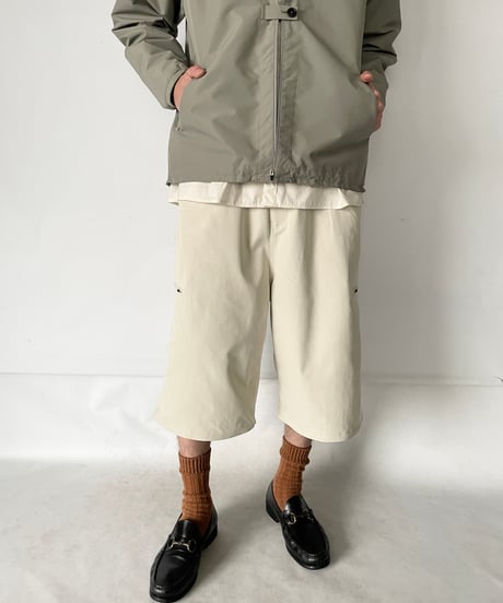 rajabrooke "CHINO STRETCH SHORTS" kinari