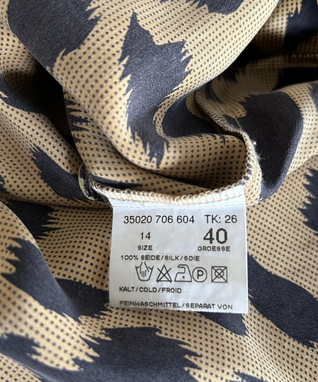 Euro Vintage Silk Shirt