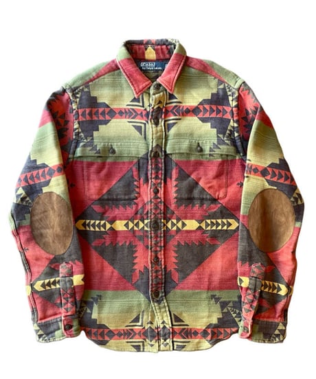 RALPH LAUREN native pattern L/S shirt