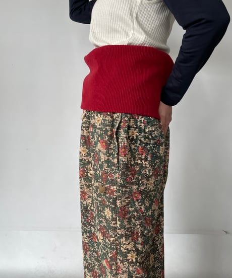 NAM ”Waist Wrap Camo Mesh Digital Aloha Pants” desert