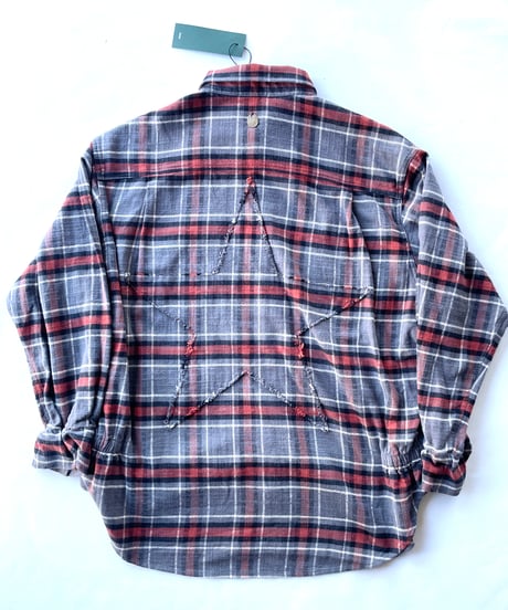 NAM "BELLOWS HEAVY FLANNEL SHIRT & PANTS" (GREY/STAR)