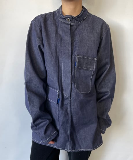 DEAD STOCK 70s French Work denim jacket