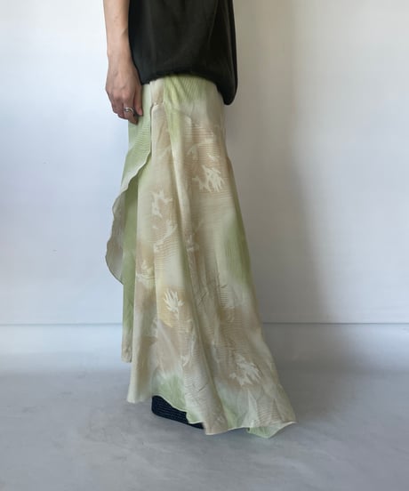 Vintage asymmetry dress