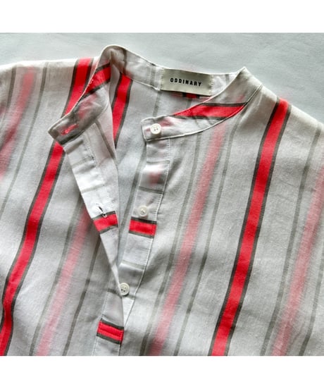 Multi Stripe Pullover One Piece