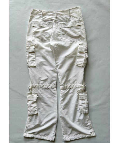 00s White Cargo Pants