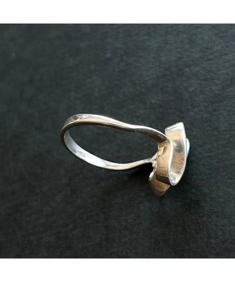 Vintage silver 925 Wave ring