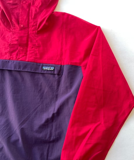 97s Patagonia Pneumatic Pullover "red×purple" S