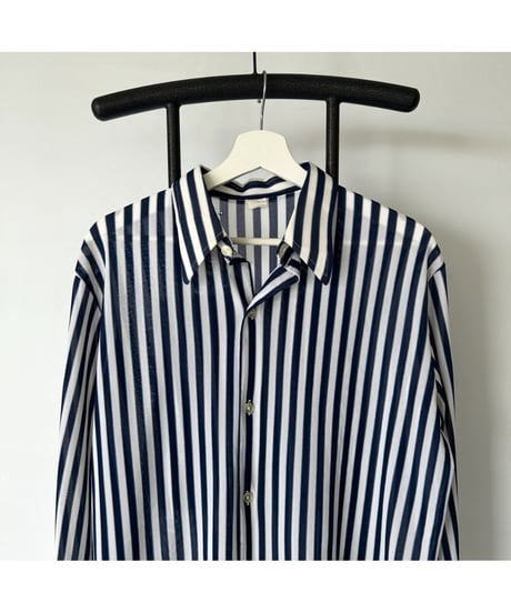 70s~80s See Through Stripe L/S Shirt