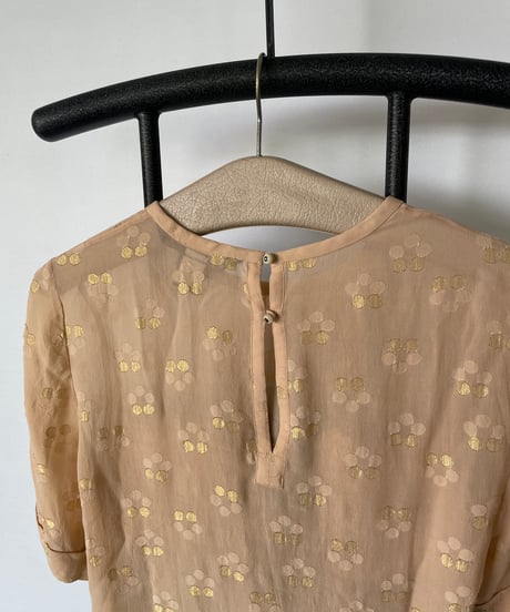 Sheer glitter blouse
