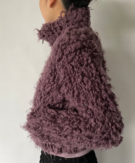 Europe soft curly jacket 42