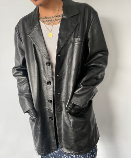 Vintage Leather Coat
