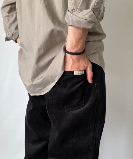 COMFORTABLE REASON "Straight Cords Slacks"