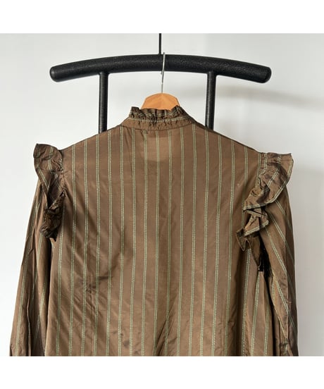ruffle lace blouse
